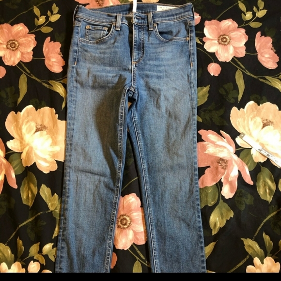 Rag & Bone High Rise Ankle Skinny - Picture 7 of 10